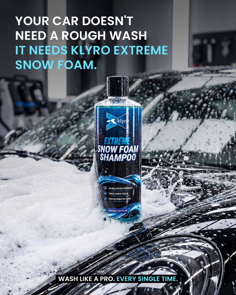 Best Snow Foam Car Shampoo in India – KLYRO Extreme Snow Foam Shampoo