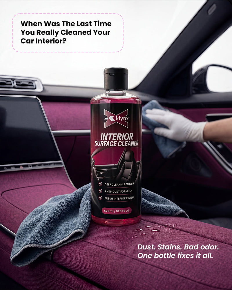 Best Interior Surface Cleaner for Cars in India – KLYRO Interior Surface Cleaner