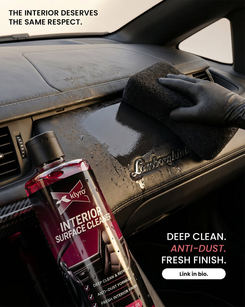 Best Interior Cleaner for Cars in India – KLYRO Interior Surface Cleaner for Deep Clean &amp; Anti-Dust Protection
