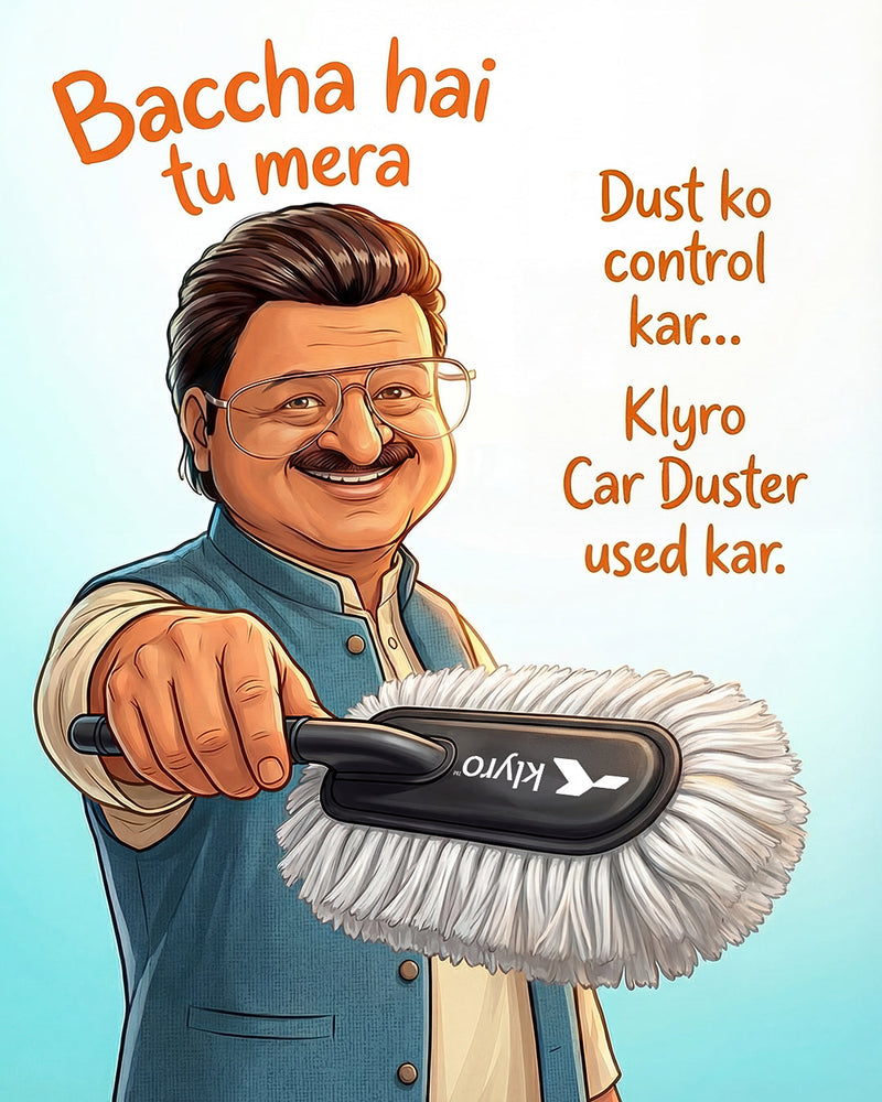Best Car Duster in India – KLYRO Car Duster for Premium Dust Cleaning