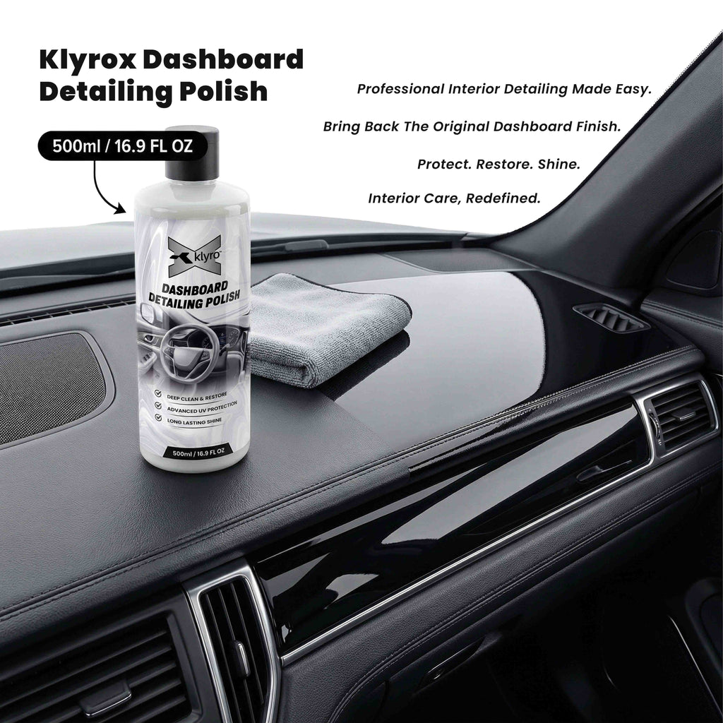 KLYRO Dashboard Polish | Car Interior Cleaner with UV Protection