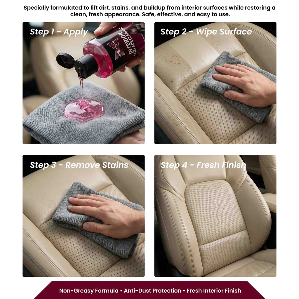 KLYRO Interior Cleaner | Multi Surface Car Cleaner for Seats & Panels