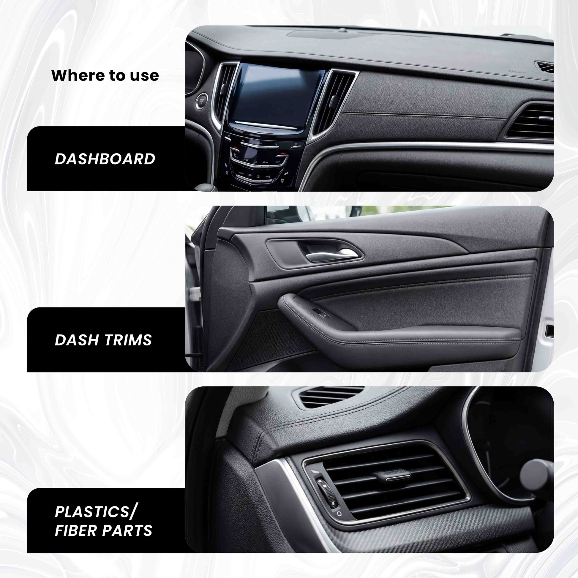 KLYRO Dashboard Polish | Car Interior Cleaner with UV Protection