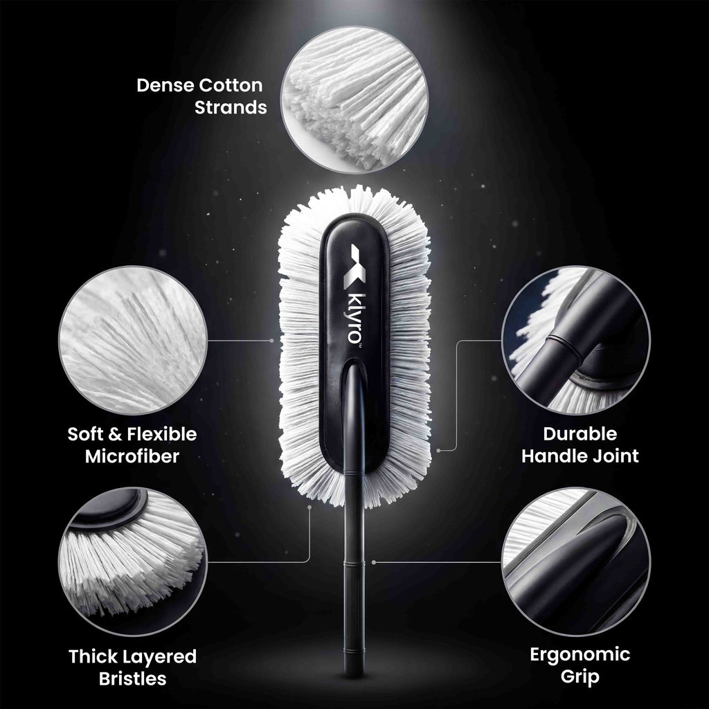 KLYRO Just One Swipe Car Duster | No Water Dust Cleaner