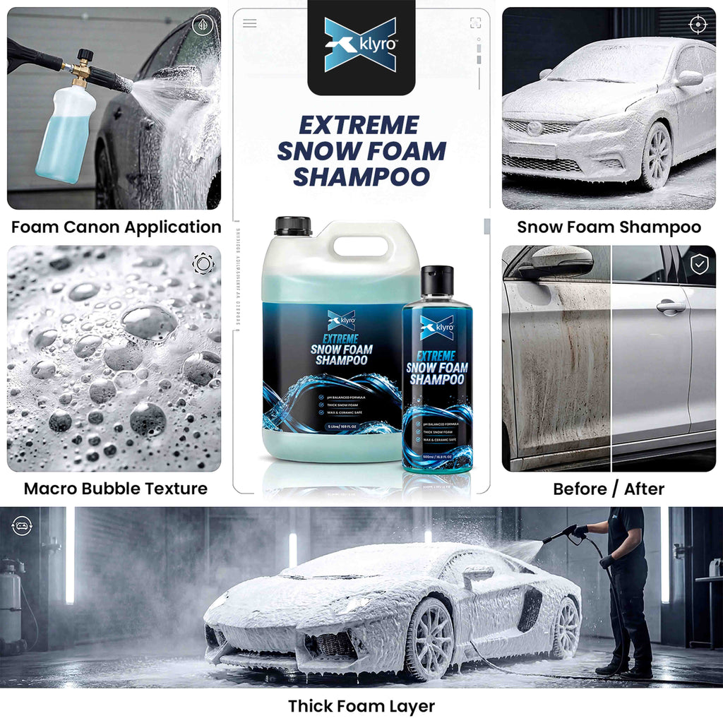 Klyro Ultimate Car Detailing Kit – Deep Clean, Shine & Protect