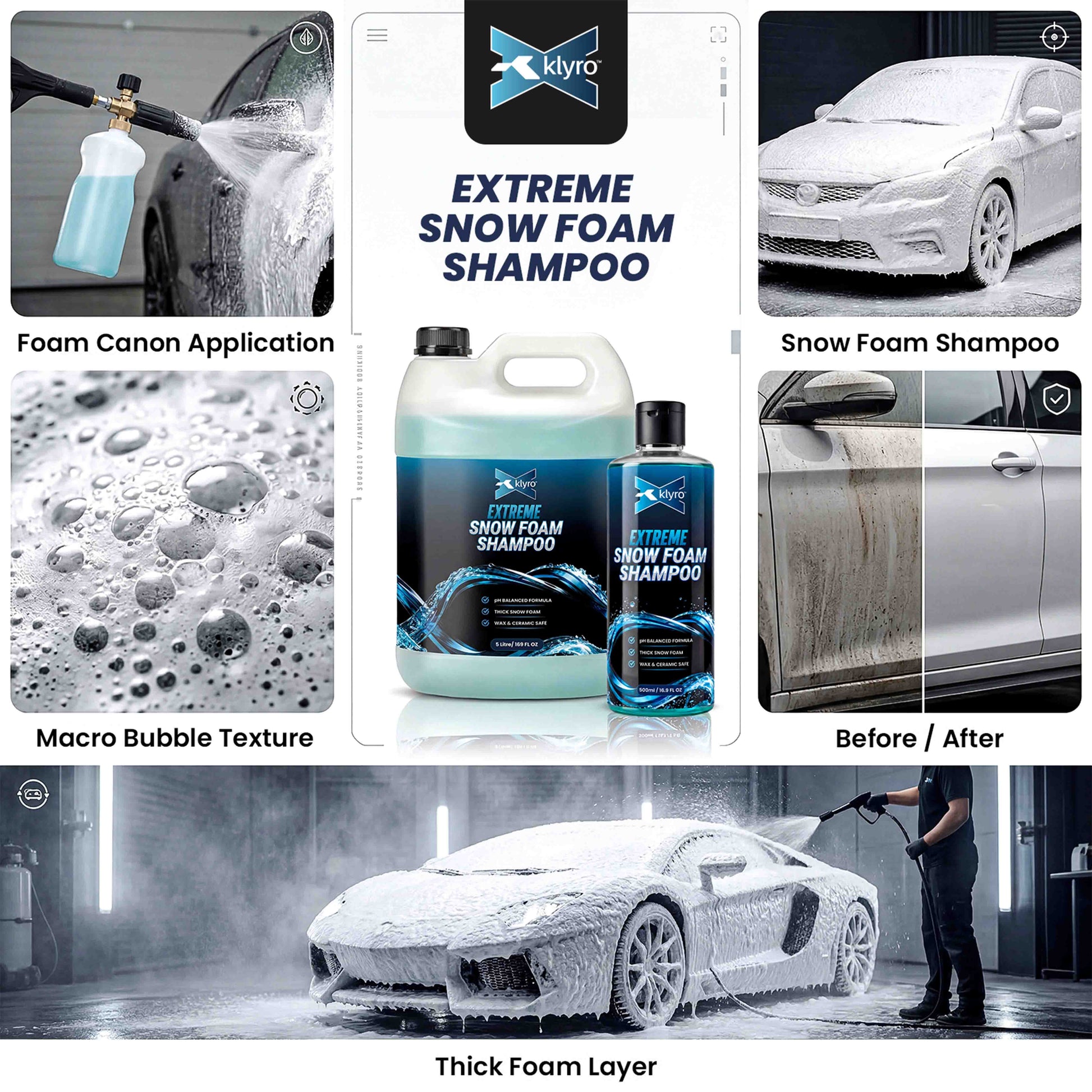 Klyro Ultimate Car Detailing Kit – Deep Clean, Shine & Protect