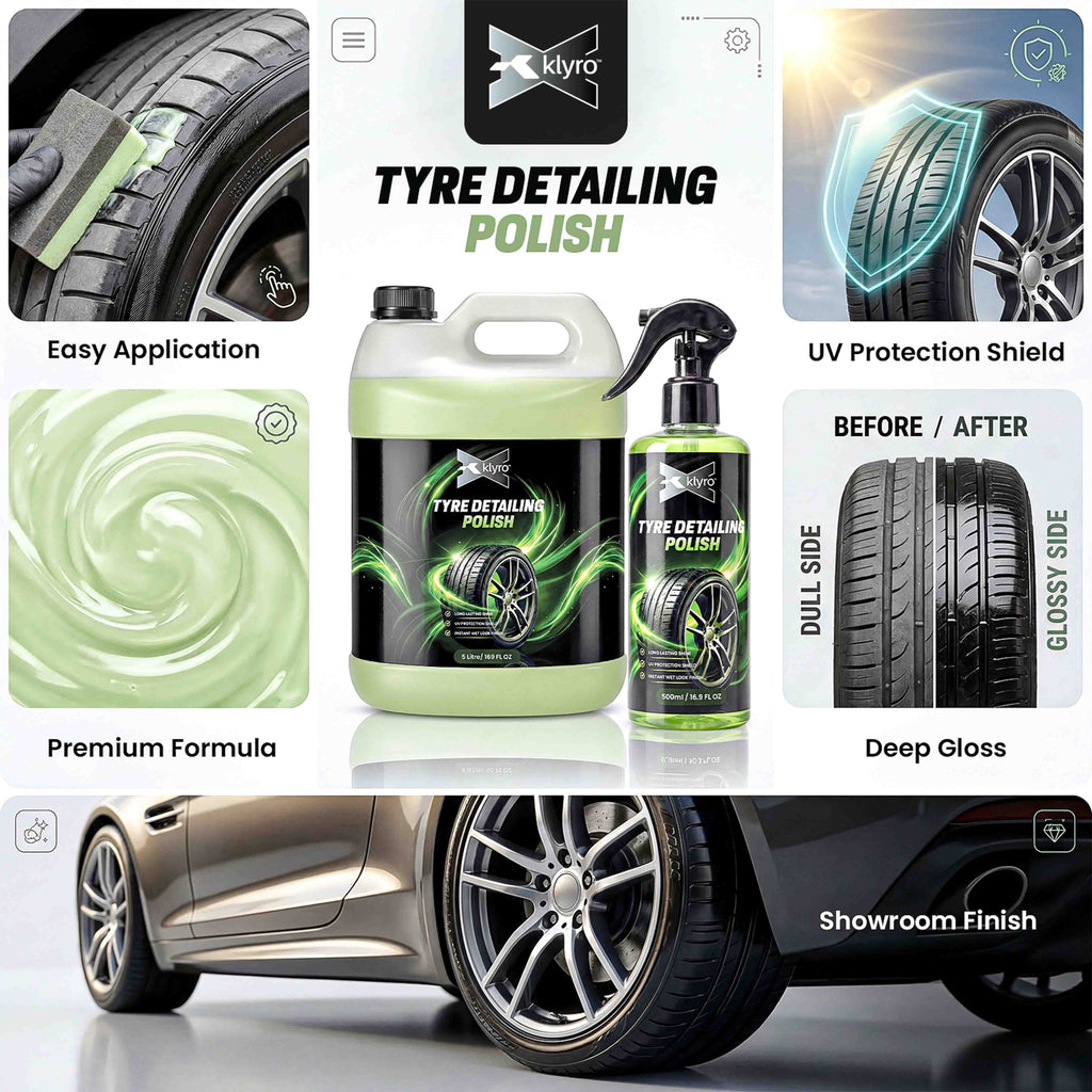 Klyro Ultimate Car Detailing Kit – Deep Clean, Shine & Protect