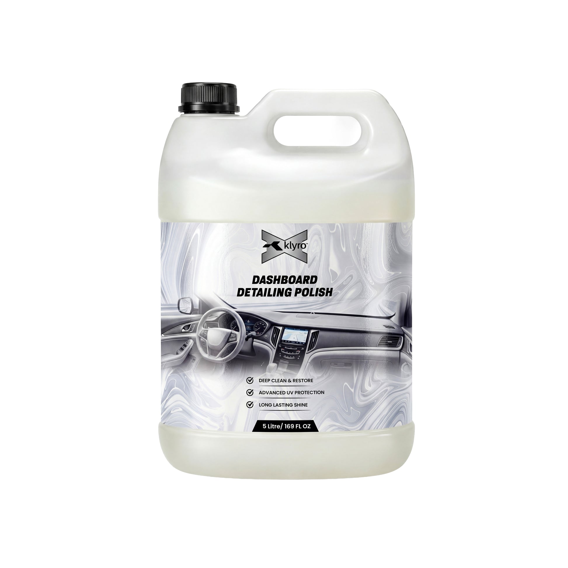 Klyrox Dashboard Polish – Car Interior Cleaner with UV Protection